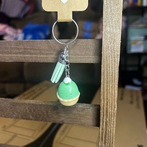 2/$15 Handmade Key Lime Pie Squishmallow Keychain